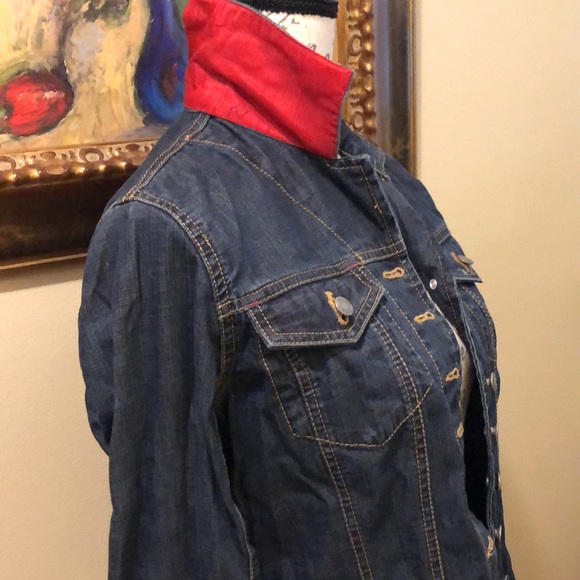 🇺🇸Chico’s We The People embellished Stars Stripes Americana Inspire jacket - Picture 3 of 12